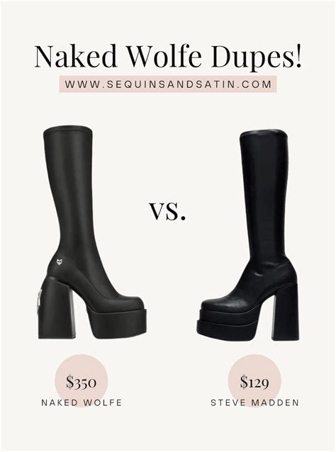 naked wolf dupes|Top 15 Best Naked Wolfe Shoes Dupes!